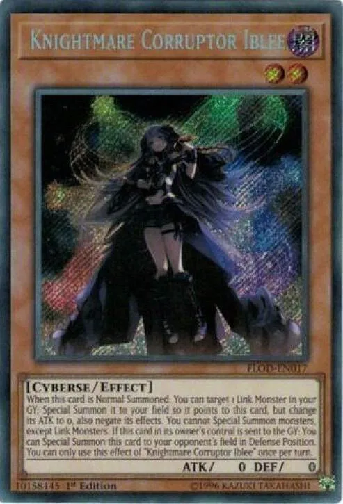 Knightmare Corruptor Iblee - 1st Edition