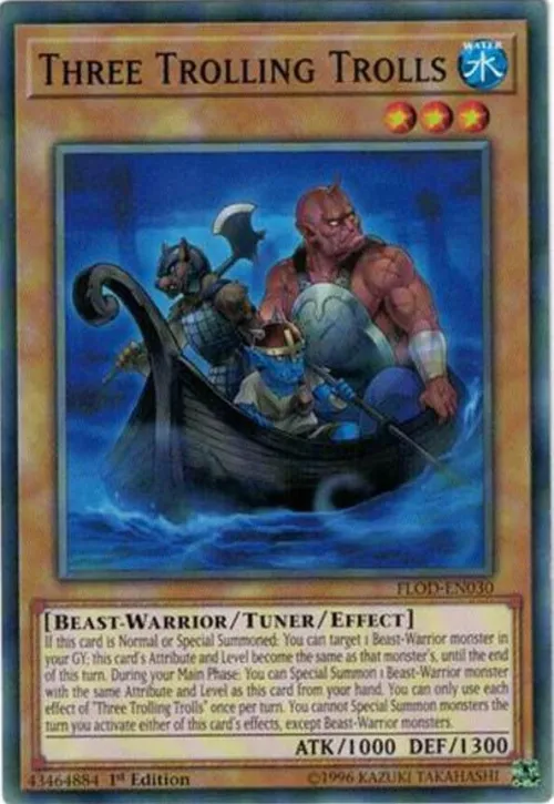 Three Trolling Trolls - 1st Edition