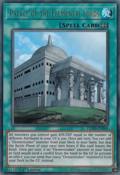 Palace of the Elemental Lords - 1st Edition