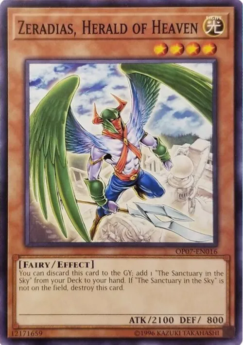 Zeradias, Herald of Heaven