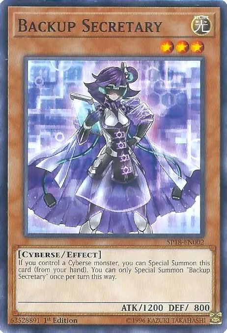 Backup Secretary - 1st Edition