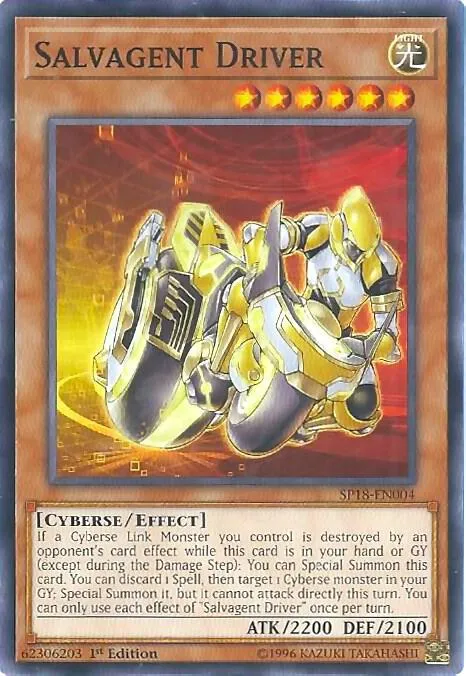 Salvagent Driver - 1st Edition