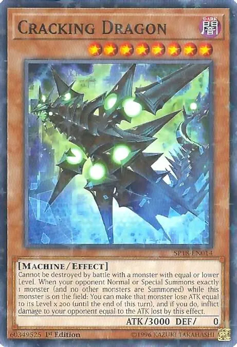 Cracking Dragon - Starfoil