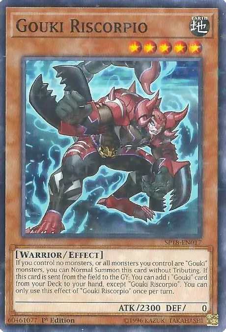 Gouki Riscorpio - Starfoil
