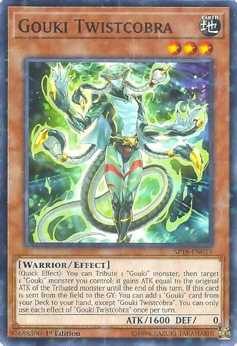 Gouki Twistcobra - Starfoil