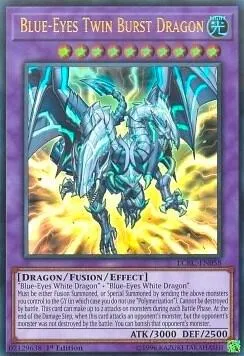 Blue-Eyes Twin Burst Dragon - Unlimited