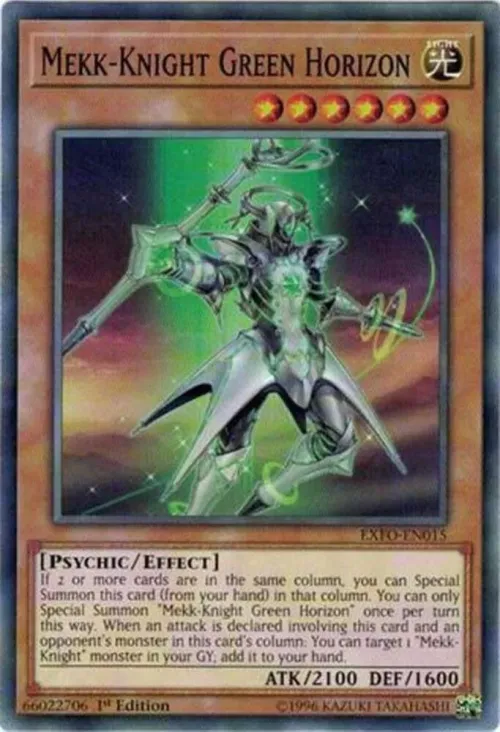 Mekk-Knight Green Horizon - 1st Edition