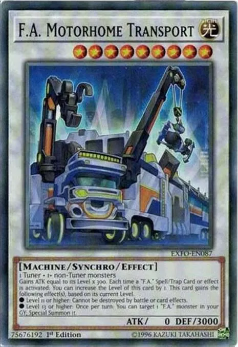 F.A. Motorhome Transport - 1st Edition
