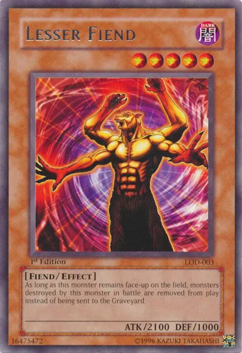 Lesser Fiend - 1st Edition