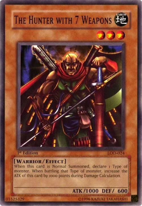 The Hunter with 7 Weapons - 1st Edition