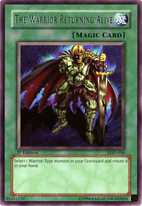 The Warrior Returning Alive - 1st Edition