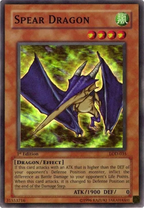 Spear Dragon - 1st Edition