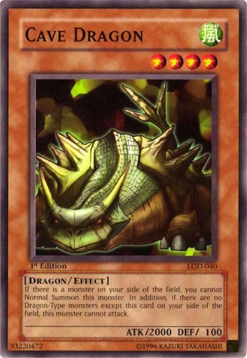 Cave Dragon - 1st Edition