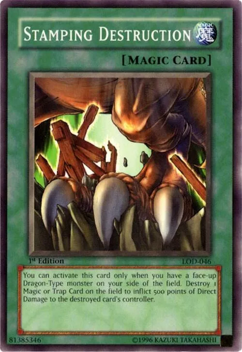 Stamping Destruction - 1st Edition