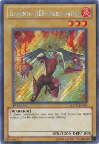 Elemental HERO Burstinatrix - 1st Edition