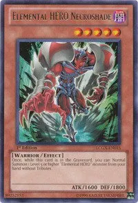 Elemental HERO Necroshade - 1st Edition