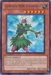 Elemental HERO Poison Rose - 1st Edition