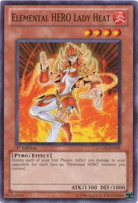 Elemental HERO Lady Heat - 1st Edition