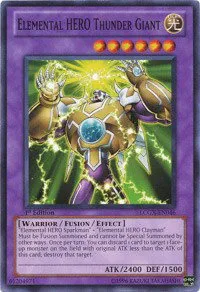 Elemental HERO Thunder Giant - Unlimited