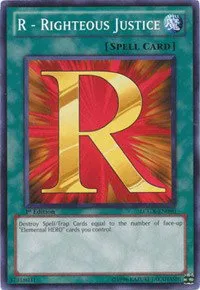 R - Righteous Justice - 1st Edition