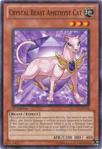 Crystal Beast Amethyst Cat - 1st Edition