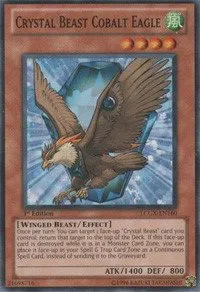Crystal Beast Cobalt Eagle - 1st Edition