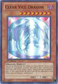 Clear Vice Dragon - 1st Edition