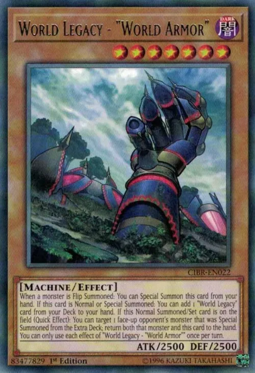 World Legacy - "World Armor" - 1st Edition