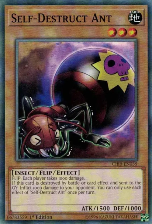 Self-Destruct Ant - 1st Edition