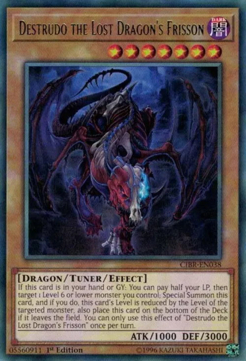 Destrudo the Lost Dragon's Frisson - 1st Edition