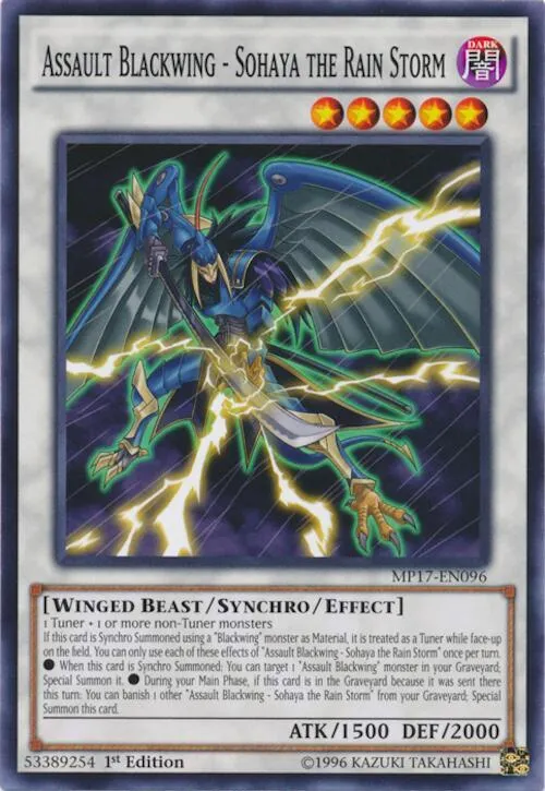Assault Blackwing - Sohaya the Rain Storm