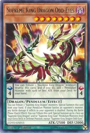 Supreme King Dragon Odd-Eyes - 1st Edition