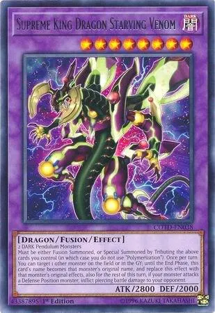 Supreme King Dragon Starving Venom - 1st Edition