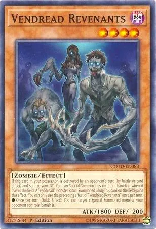 Vendread Revenants - 1st Edition