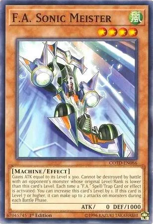 F.A. Sonic Meister - 1st Edition
