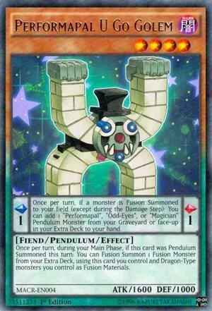 Performapal U Go Golem - 1st Edition