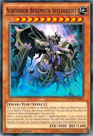 Subterror Behemoth Speleogeist - 1st Edition