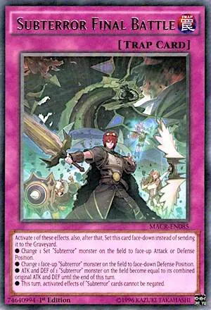 Subterror Final Battle - 1st Edition