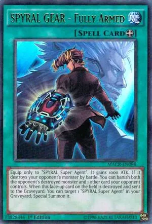 SPYRAL GEAR - Fully Armed - 1st Edition