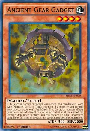 Ancient Gear Gadget - 1st Edition