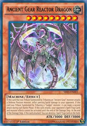 Ancient Gear Reactor Dragon - Unlimited