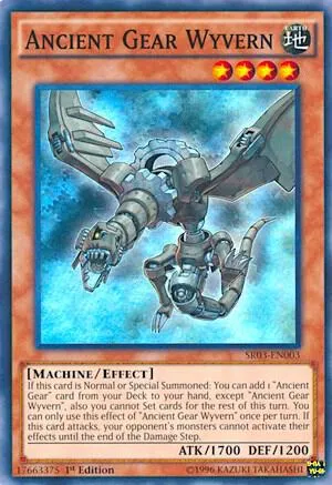 Ancient Gear Wyvern - 1st Edition