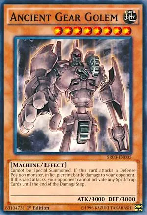 Ancient Gear Golem - 1st Edition