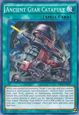 Ancient Gear Catapult - 1st Edition