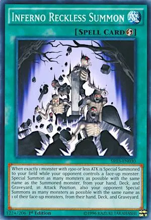 Inferno Reckless Summon - 1st Edition