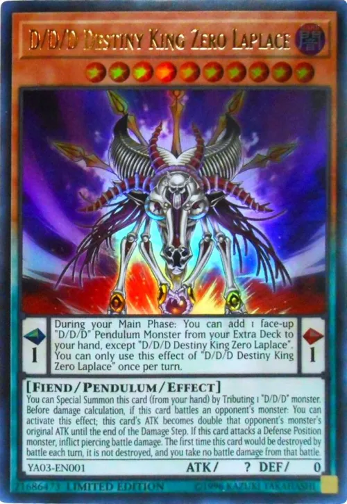 D/D/D Destiny King Zero Laplace