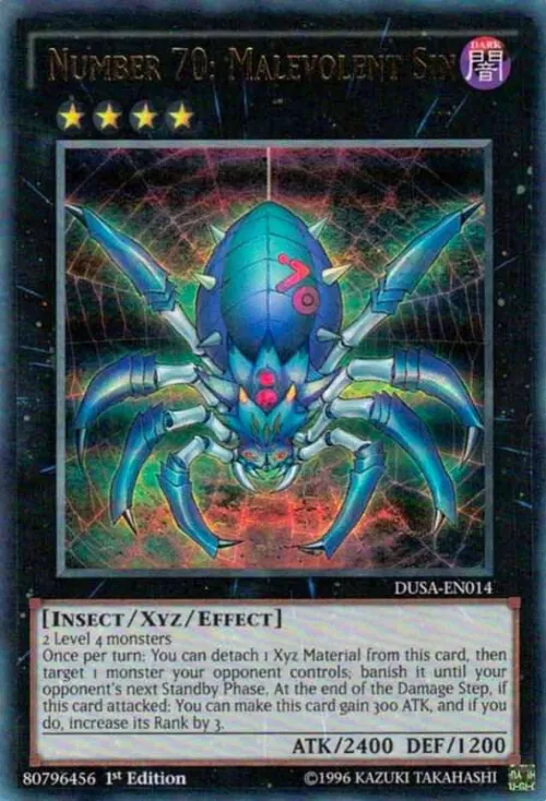 Number 70: Malevolent Sin