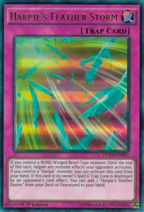 Harpie's Feather Storm