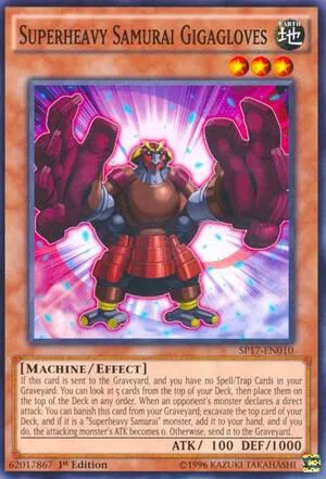 Superheavy Samurai Gigagloves - 1st Edition