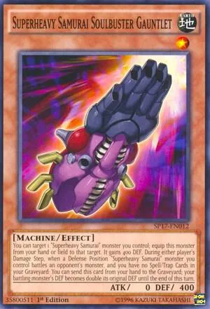 Superheavy Samurai Soulbuster Gauntlet - Starfoil